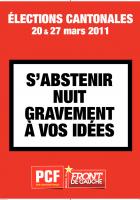 Affiche cantonales fédération de l'Isère