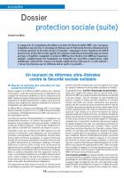 Dossier protection sociale