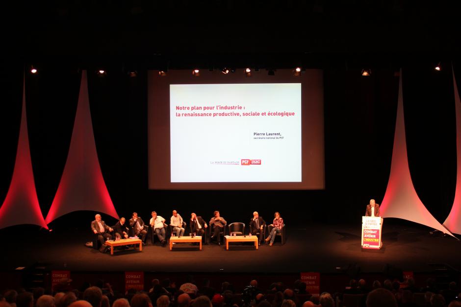 Discours de Pierre Laurent - Rencontre nationale pour l'industrie